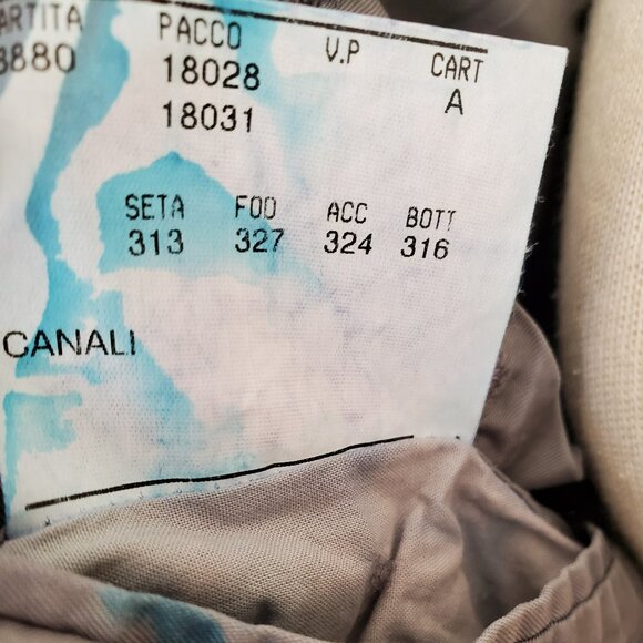 Canali italian cashmere wool angora kei blazer blue purple gray grey XL 44 46 L - Picture 6 of 11